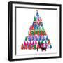 Christmas Tree-Jenny Frean-Framed Giclee Print