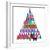 Christmas Tree-Jenny Frean-Framed Giclee Print