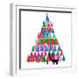 Christmas Tree-Jenny Frean-Framed Giclee Print