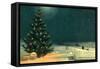 Christmas Tree-null-Framed Stretched Canvas