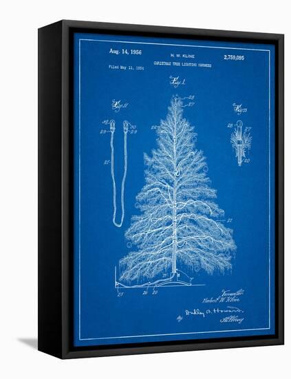 Christmas Tree-Cole Borders-Framed Stretched Canvas