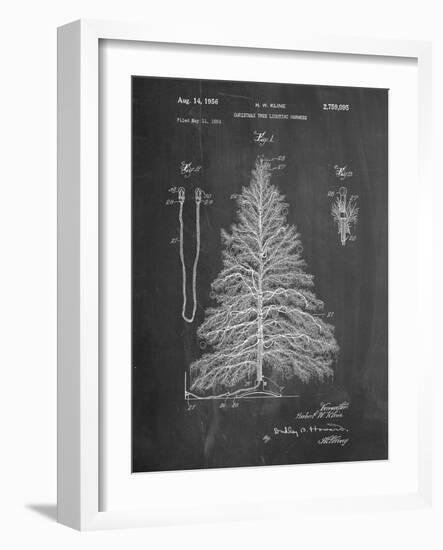 Christmas Tree-Cole Borders-Framed Art Print