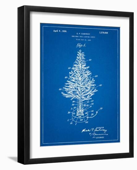 Christmas Tree-Cole Borders-Framed Art Print