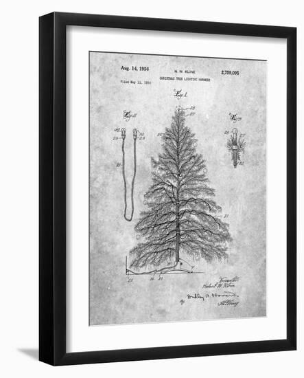 Christmas Tree-Cole Borders-Framed Art Print