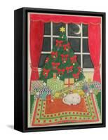 Christmas Tree-Linda Benton-Framed Stretched Canvas