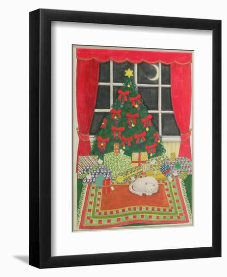 Christmas Tree-Linda Benton-Framed Premium Giclee Print