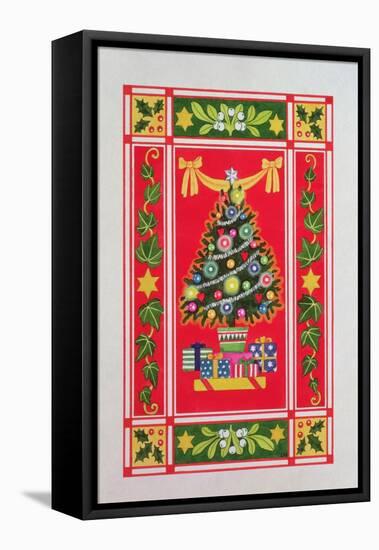 Christmas Tree-Lavinia Hamer-Framed Stretched Canvas