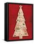 Christmas Tree-Jace Grey-Framed Stretched Canvas