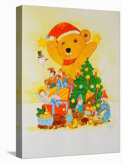 Christmas Tree-Christian Kaempf-Stretched Canvas