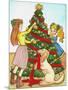 Christmas Tree-Abraal-Mounted Premium Giclee Print