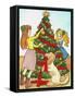 Christmas Tree-Abraal-Framed Stretched Canvas