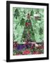 Christmas Tree-Wolf Heart Illustrations-Framed Giclee Print