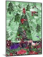 Christmas Tree-Wolf Heart Illustrations-Mounted Giclee Print