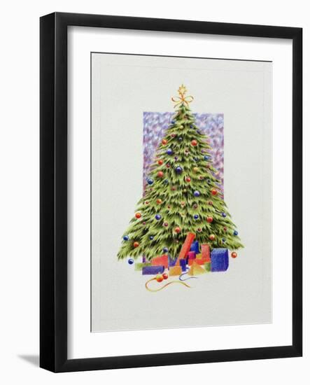 Christmas Tree-null-Framed Giclee Print