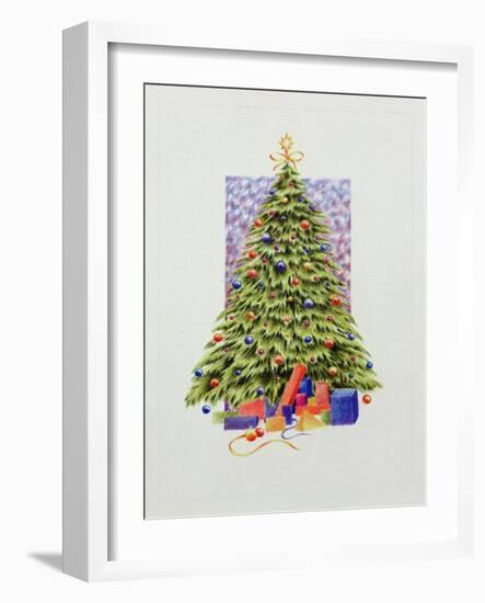 Christmas Tree-null-Framed Giclee Print