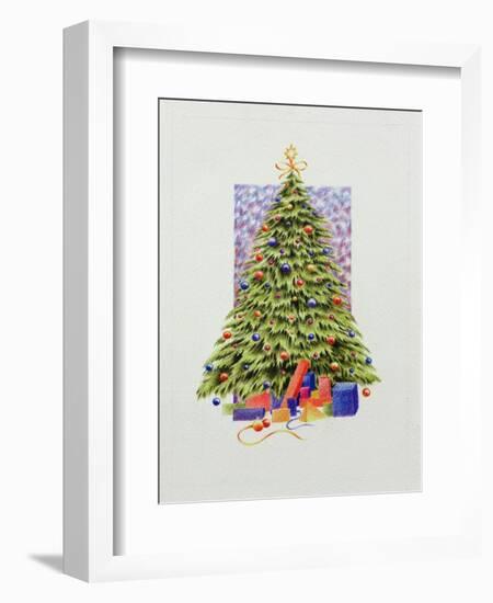 Christmas Tree-null-Framed Giclee Print