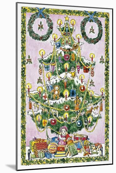 Christmas Tree-null-Mounted Giclee Print