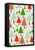 Christmas Trees, 2017-Louisa Hereford-Framed Stretched Canvas