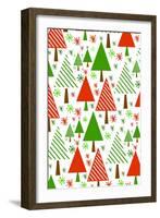 Christmas Trees, 2017-Louisa Hereford-Framed Giclee Print