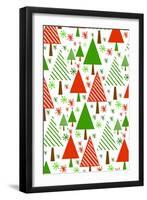 Christmas Trees, 2017-Louisa Hereford-Framed Giclee Print