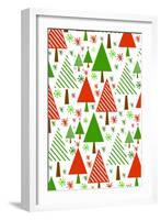 Christmas Trees, 2017-Louisa Hereford-Framed Giclee Print
