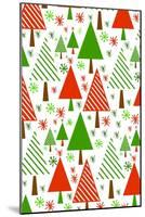 Christmas Trees, 2017-Louisa Hereford-Mounted Giclee Print