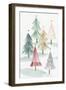 Christmas Trees I-PI Studio-Framed Art Print