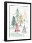 Christmas Trees I-PI Studio-Framed Art Print