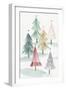 Christmas Trees I-PI Studio-Framed Art Print