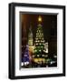 Christmas Trees Rise Just Outside the Moscow Kremlin-null-Framed Premium Photographic Print