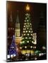 Christmas Trees Rise Just Outside the Moscow Kremlin-null-Mounted Premium Photographic Print