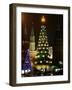 Christmas Trees Rise Just Outside the Moscow Kremlin-null-Framed Photographic Print