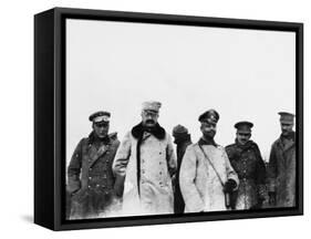 Christmas Truce 1914-Robert Hunt-Framed Stretched Canvas