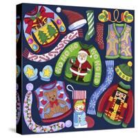 Christmas Ugly Sweaters-Kimura Designs-Stretched Canvas