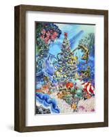 Christmas under the Sea-Tim Knepp-Framed Giclee Print