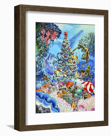 Christmas under the Sea-Tim Knepp-Framed Giclee Print