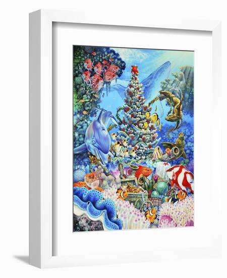 Christmas under the Sea-Tim Knepp-Framed Giclee Print