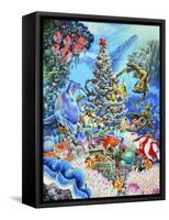 Christmas under the Sea-Tim Knepp-Framed Stretched Canvas