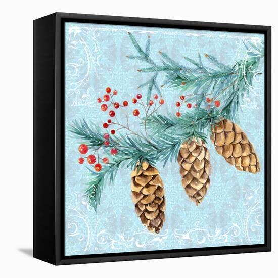 Christmas V-Irina Trzaskos Studios-Framed Stretched Canvas