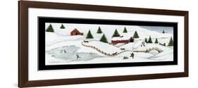 Christmas Valley Bridge-David Carter Brown-Framed Premium Giclee Print