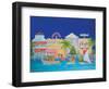 Christmas Village I-Diannart-Framed Art Print