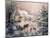 Christmas Visit-Nicky Boehme-Mounted Premium Giclee Print