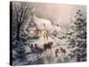 Christmas Visit-Nicky Boehme-Stretched Canvas