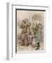 Christmas Visitors-Arthur Rackham-Framed Art Print