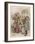 Christmas Visitors-Arthur Rackham-Framed Art Print