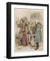 Christmas Visitors-Arthur Rackham-Framed Art Print