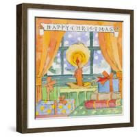 Christmas Window-Jennifer Abbott-Framed Giclee Print