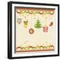 Christmas with Decorations-null-Framed Giclee Print