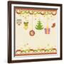 Christmas with Decorations-null-Framed Giclee Print