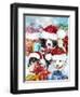 CHRISTMAS with friends-Arnica Burnstone-Framed Giclee Print